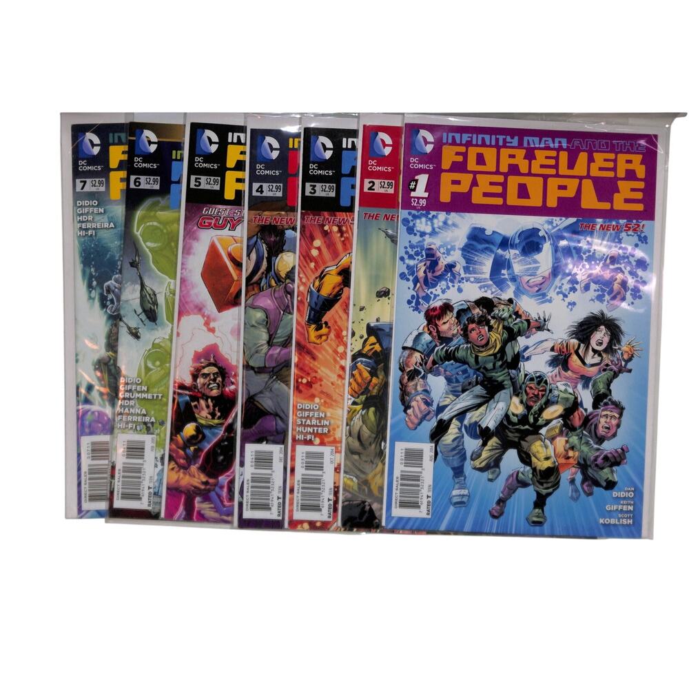 Infinity Man and the Forever People # 1-7- DC  - 2015 Lot